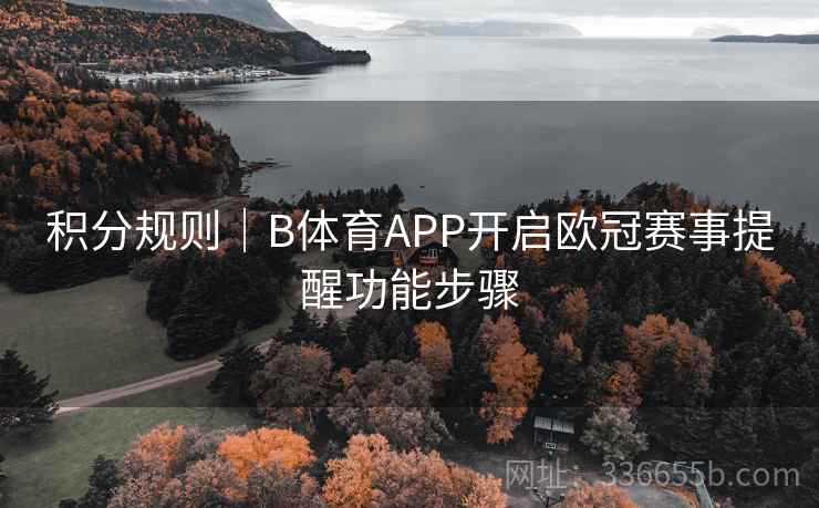 积分规则｜B体育APP开启欧冠赛事提醒功能步骤