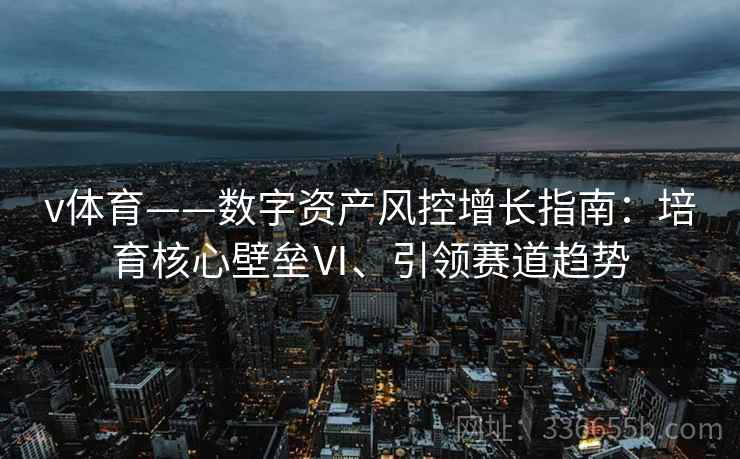 v体育——数字资产风控增长指南：培育核心壁垒Ⅵ、引领赛道趋势