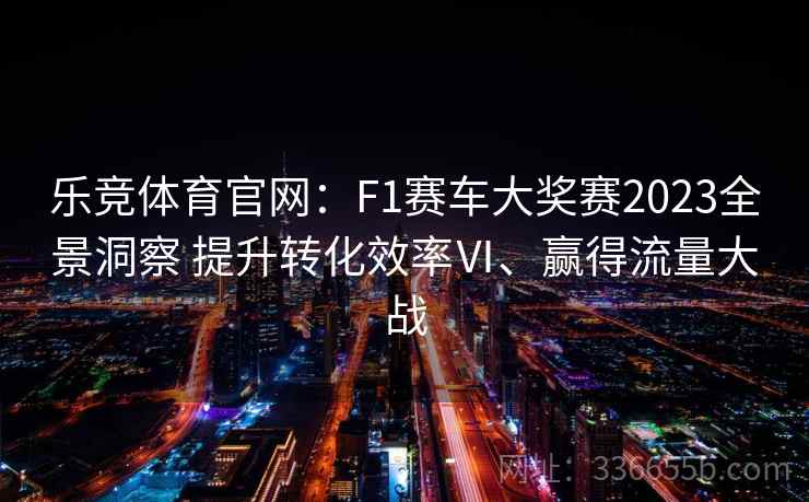 乐竞体育官网：F1赛车大奖赛2023全景洞察 提升转化效率Ⅵ、赢得流量大战