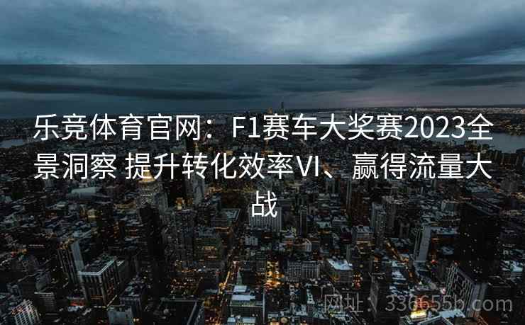 乐竞体育官网：F1赛车大奖赛2023全景洞察 提升转化效率Ⅵ、赢得流量大战